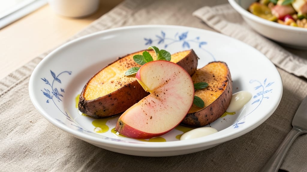 Sweet Potato and Apple Recipe for Baby: Gentle Spice Harmony for Little Ones