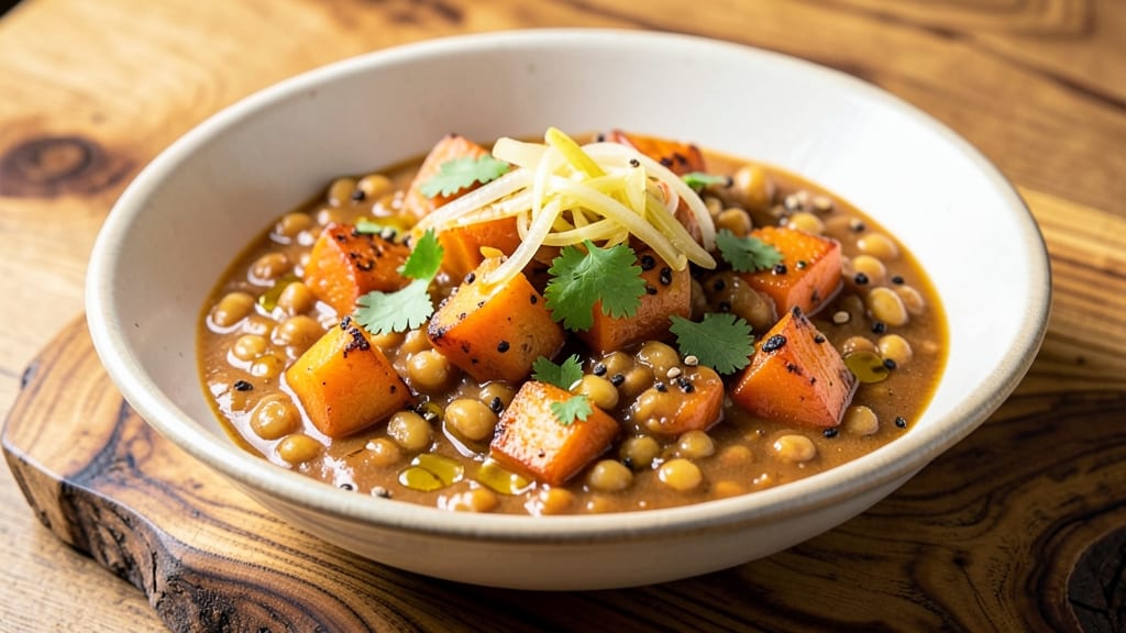 Sweet Potato Dal Recipe: Spiced Lentils With Roasted Sweetness