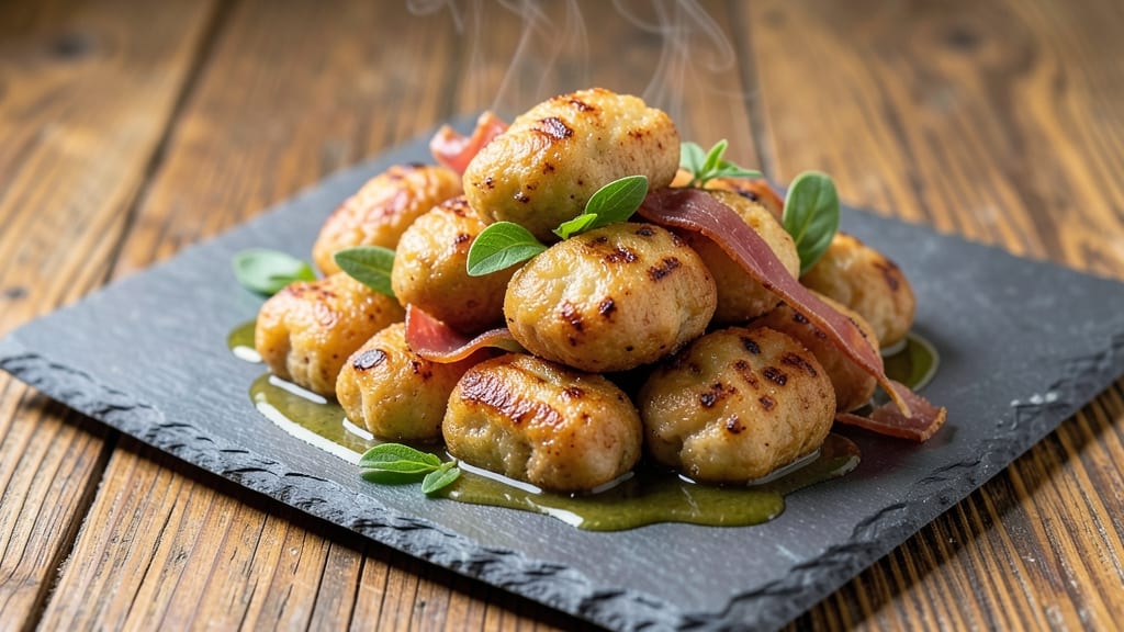 Sweet Potato Gnocchi Recipe No Ricotta: Spiced Roast Bites With Crispy Celery Crown